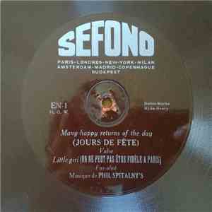 Musique De Phil Spitalny's - Many Happy Returns Of The Day / Little Girl