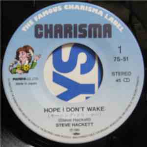 スティーヴ・ハケット = Steve Hackett - モーニング・ドリーマー = Hope I Don't Wake