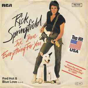 Rick Springfield - I've Done Everything For You