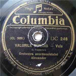 Orchestra Acordeonistului Alexander - Valurile Dunării / Văduva Veselă