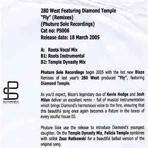 280 West Featuring Diamond Temple - Fly (Remixes)