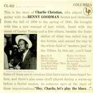 Charlie Christian - With The Benny Goodman Sextet And Orchestra