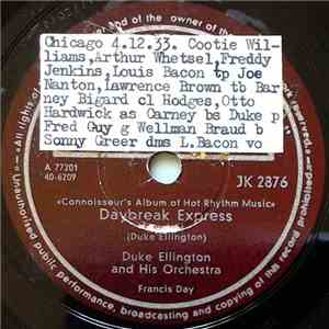 Duke Ellington And His Orchestra - Dear Old Southland / Daybreak Express