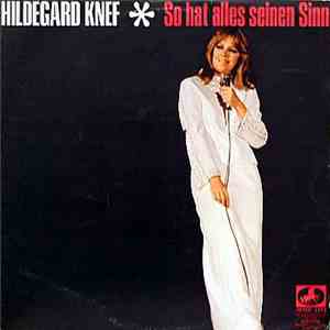 Hildegard Knef - So Hat Alles Seinen Sinn