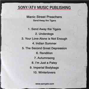 Manic Street Preachers - Send Away The Tigers