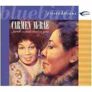 Carmen McRae - Sarah-Dedicated To You
