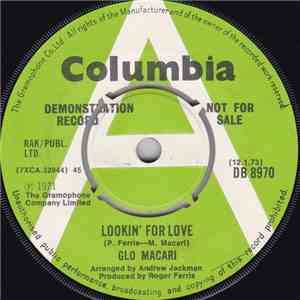 Glo Macari - Lookin' For Love / People Like You (People Like Me)