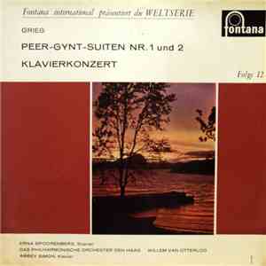Grieg — Erna Spoorenberg , Sopran / Abbey Simon , Klavier - Das Philharmoni ...