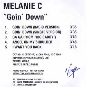 Melanie C - Goin' Down