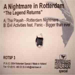 Various - A Nightmare In Rotterdam - The Legend Returns