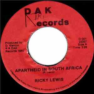 Ricky Lewis  - Apartheid In South Africa
