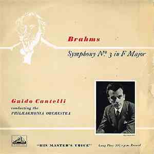 Brahms - Guido Cantelli Conducting The Philharmonia Orchestra - Symphony No ...