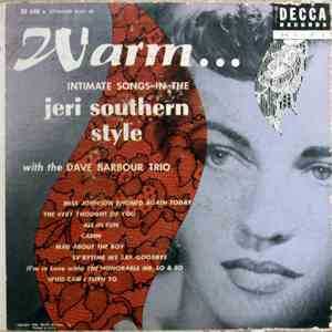 Jeri Southern With The Dave Barbour Trio - Warm Intimate Songs In The Jeri  ...