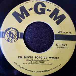 Jo Ann Tolley - I'd Never Forgive Myself / You Can Live With A Broken Heart