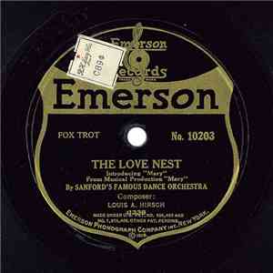 Sanford's Famous Dance Orchestra / Rudy Wiedoeft's Palace Trio - The Love N ...