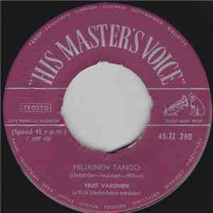 Yrjö Varonen ja Erik Lindströmin Orkesteri - Hiljainen Tango / Poltetut Sil ...