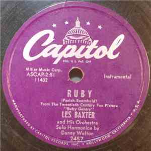 Les Baxter, His Chorus And Orchestra - Ruby / A Little Love