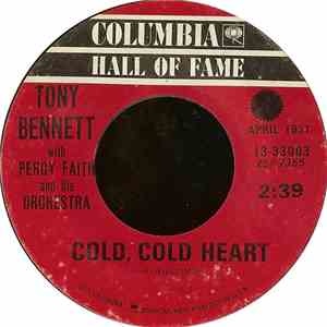 Tony Bennett With Percy Faith And His Orchestra - Cold, Cold Heart / Becaus ...