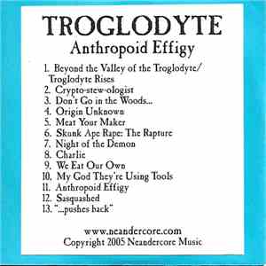 Troglodyte  - Anthropoid Effigy