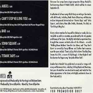 Kirsty MacColl - Advance Music From Titanic Days