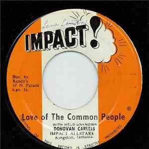 Donovan Carless - Love Of The Common People