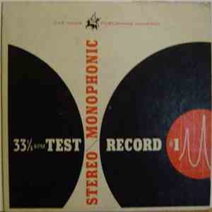 No Artist - Stereo-Monophonic Test Record #1