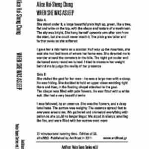 Alice Hui-Sheng Chang - When She Was Asleep