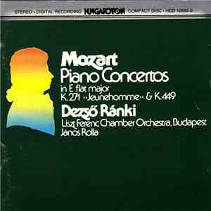 Mozart, Dezső Ránki, Liszt Ferenc Chamber Orchestra, Budapest, János Rolla  ...