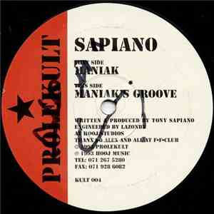 Sapiano - Maniak / Maniak's Groove