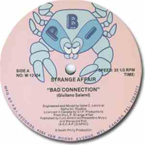 Strange Affair - Bad Connection
