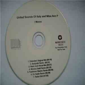United Sounds Of Italy And Miss Ann P - I Wanna