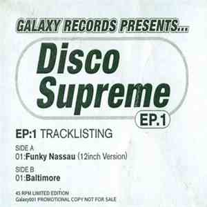 Various - Disco Supreme EP 1