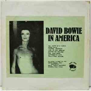 David Bowie - David Bowie In America