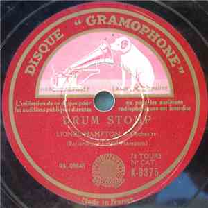 Lionel Hampton Et Orchestre - Drum Stomp / Piano Stomp