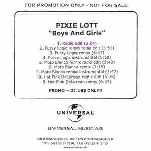 Pixie Lott - Boys And Girls