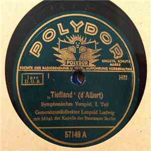 Eugen D'Albert / Leopold Ludwig - Tiefland