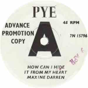 Maxine Darren - How Can I Hide It From My Heart