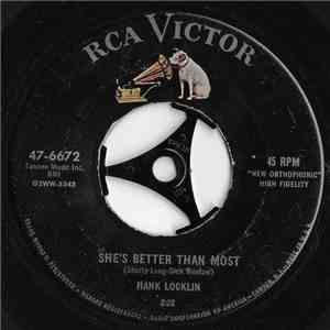 Hank Locklin - She's Better Than Most