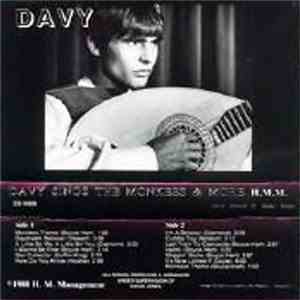 Davy Jones - Sings The Monkees And More
