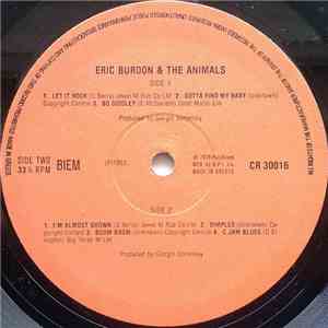 Eric Burdon &  The Animals - Newcastle-On-Tyne, December 1963
