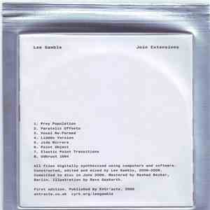Lee Gamble - Join Extensions