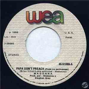 Madonna - Papa Don't Preach = Papá No Sermonees