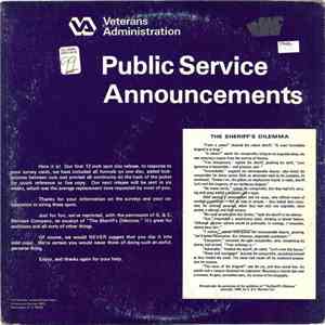 Unknown Artist - Public Service Announcements