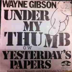 Wayne Gibson - Under My Thumb