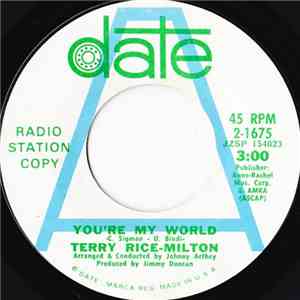 Terry Rice-Milton - You're My World