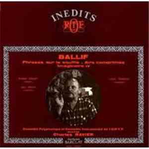 Claude Ballif - Phrases Sur Le Souffle / Airs Comprimés / Imaginaire IV