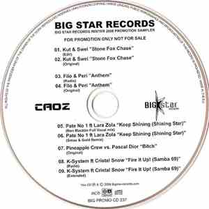 Various - Big Star Records Winter 2008 Promotion Sampler