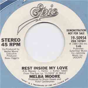 Melba Moore - Rest Inside My Love