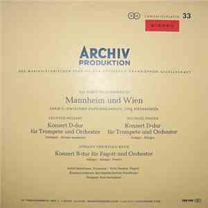 Leopold Mozart, Michael Haydn, Johann Christian Bach – Adolf Scherbaum, Fritz Henker, Kammerorchester Des Saarländischen Rundfunks / Karl Ristenpart - Konzert D-Dur Für Trompete Und Orchester; Konzert D-Dur Für Trompete Und Orchester; Konzert B-Dur Für Fa