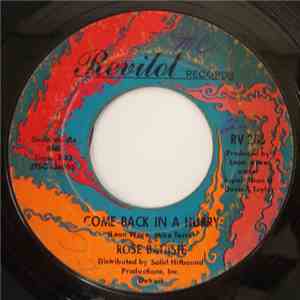 Rose Battiste - Come Back In A Hurry